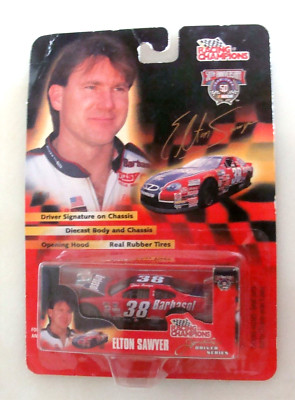 #38  ELTON SAWYER  Barbasol Ford  1998 Racing Champions 1:64 Diecast Car  NASCAR