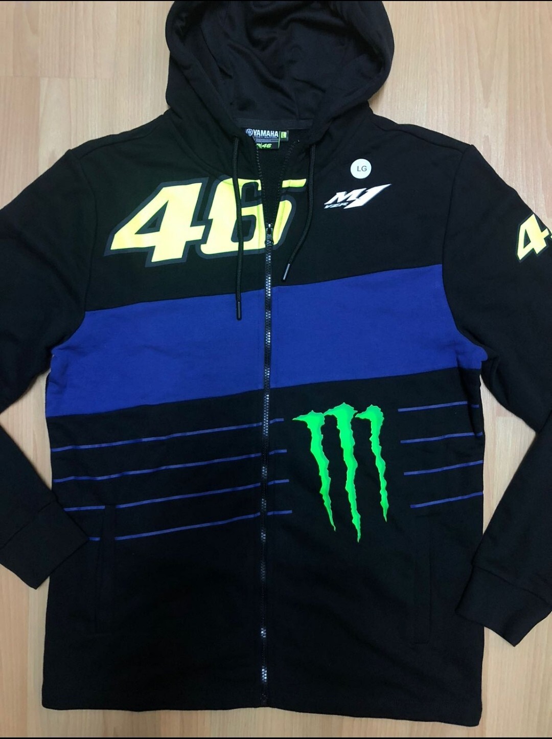 Yamaha VR46 Official Men's Zip Hoodie L | eBay Yamaha VR46 Official Men's Zip Hoodie L | eBay