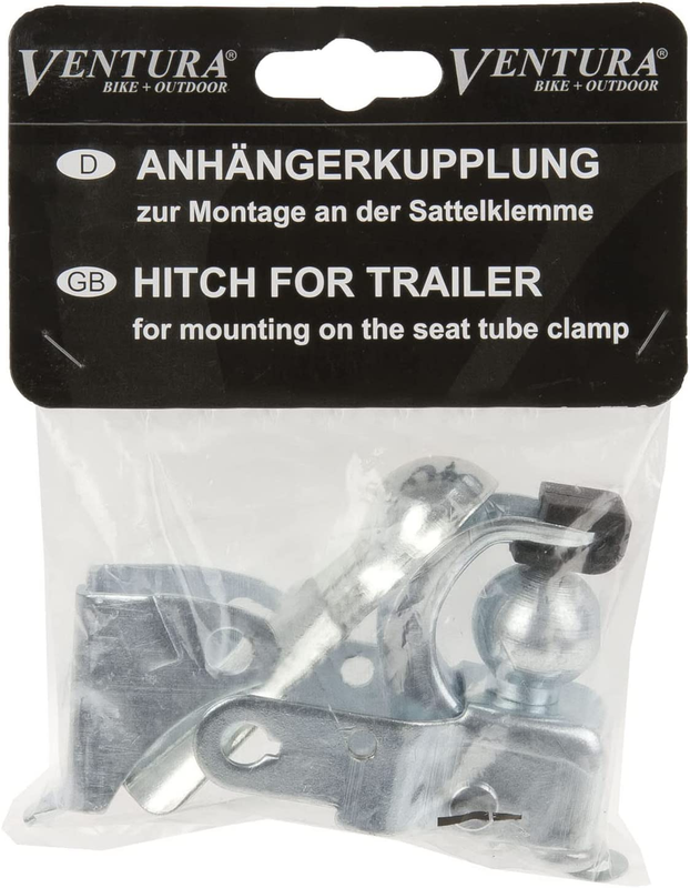 Hitch Seatpost Clamp Zinc Coated Bicycle Trailer