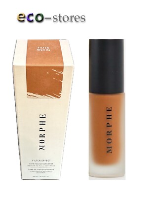 Morphe Filter Effect Soft Focus Foundation Rich 26 0.94 Fl Oz/28 mL NIB 2Pack