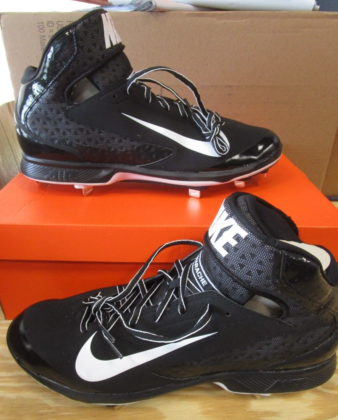 シューズ Nike Huarache Baseball Cleats (27.5) Amazon.com | Nike Alpha Huarache NXT Low Molded Baseball