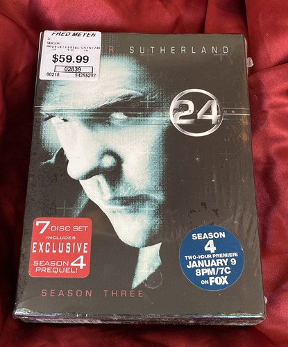 24 DVD セット シーズン1～シーズン3 24 -TWENTY FOUR- DVD全巻（シーズン1-8） ＜SEASONSコンパクト