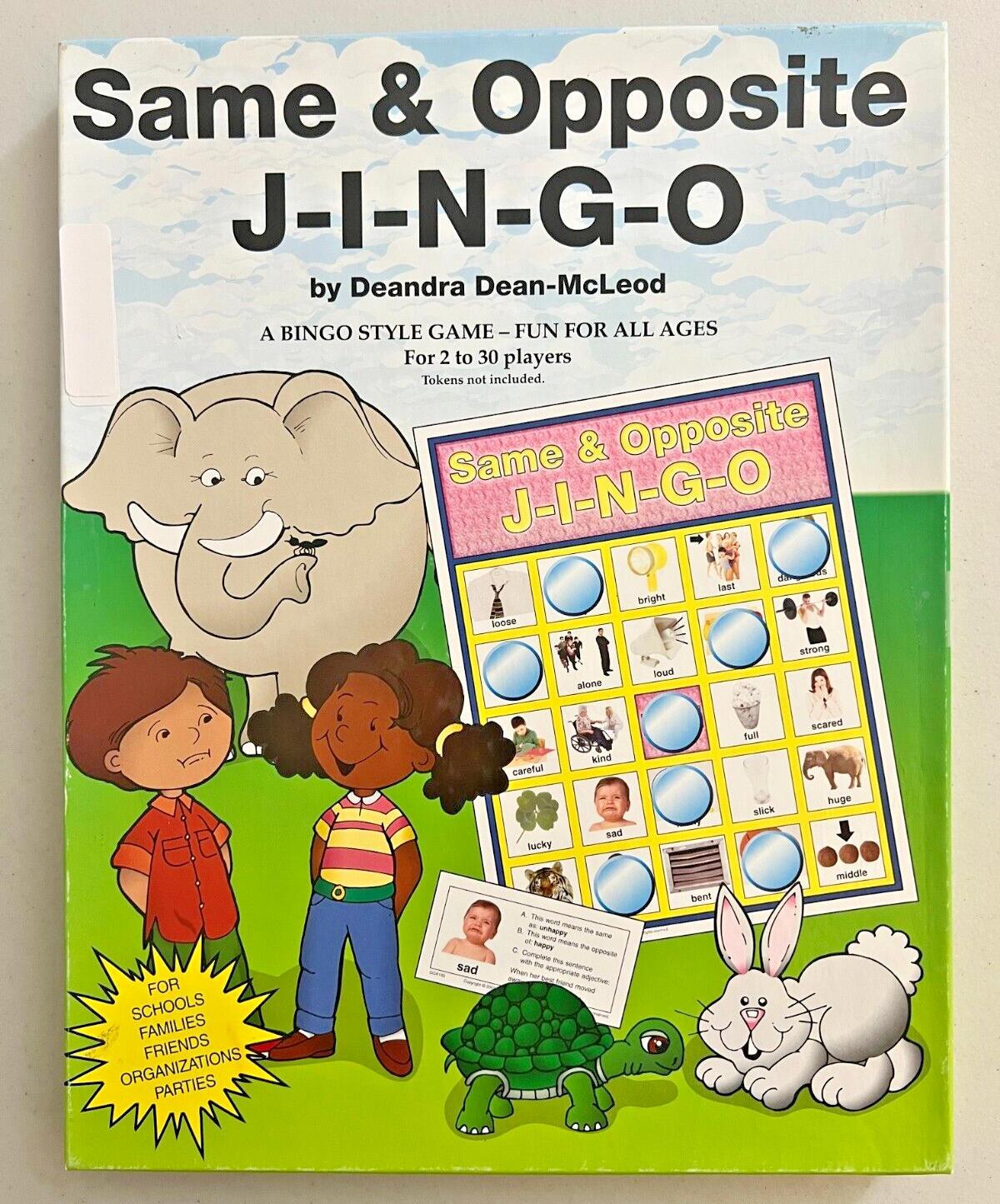 Vintage 2003 Same & Opposite J-I-N-G-O Bingo Game for 2-30 Players Complete | eBay Vintage 2003 Same & Opposite J-I-N-G-O Bingo Game for 2-30 Players Complete | eBay