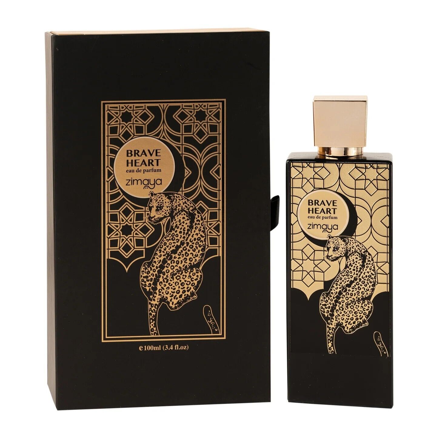 Afnan Zimaya Brave Heart Eau De Parfum Spray (Unisex) By Afnan - 3.4 oz Afnan Zimaya Brave Heart Eau De Parfum Spray (Unisex) By Afnan - 3.4 oz