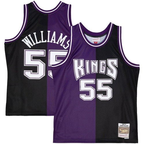 

MITCHELL - NESS РАЗДЕЛЕННАЯ ДЖЕРСИ NBA SWINGMAN SACRAMENTO KINGS 2000 ДЖЕЙСОН УИЛЬЯМС, Black/purple