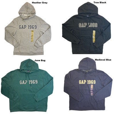 Толстовка с длинным рукавом с логотипом GAP Mens Varsity, вдохновленная 1969 годом