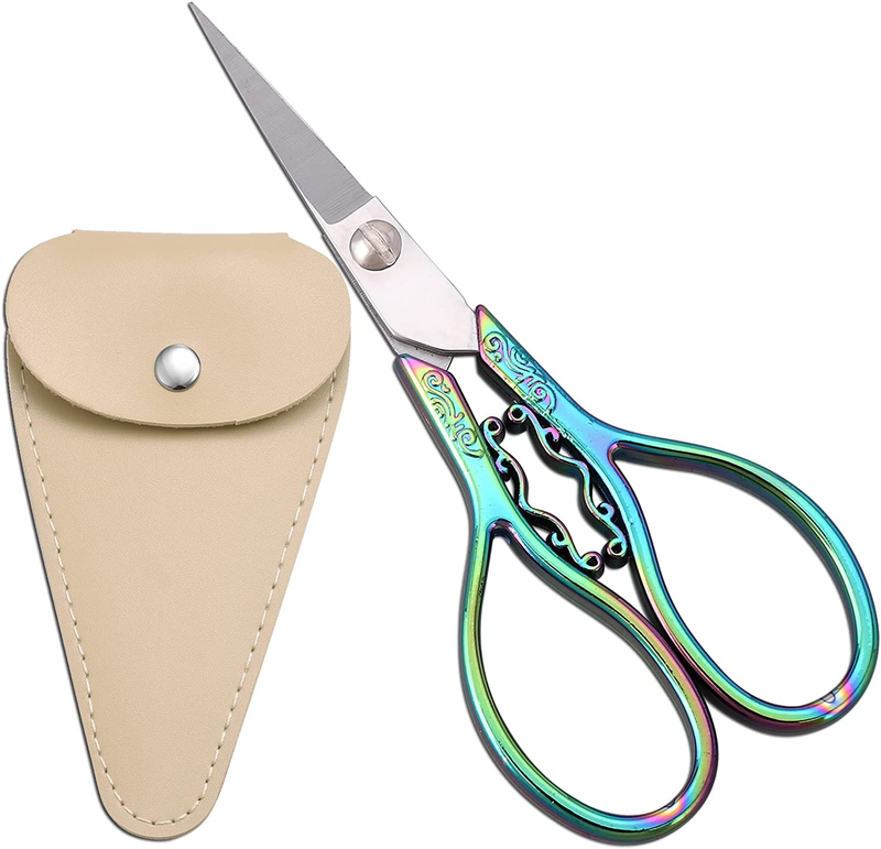 Scissors, 4.3in Sharp Pointed Tip Vintage Detail Shea