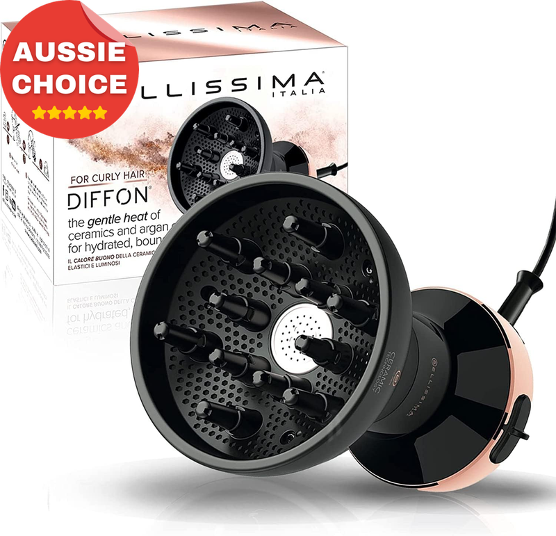 Italia Hair Diffuser Curly Dryer Diffon Ceramic Lightweight DF1 5000 Oil