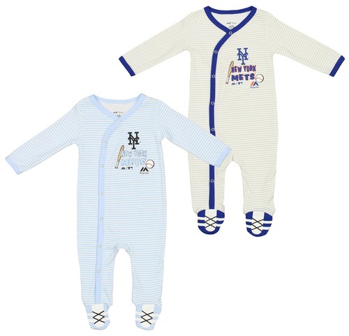 Комплект комбинезона Outerstuff MLB Infant Boys New York Mets Best Gameday 2 Pack