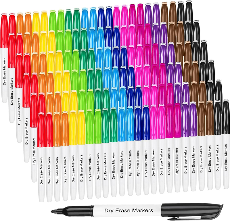 Bulk 12 Colors Whiteboard Markers Assorted Colors