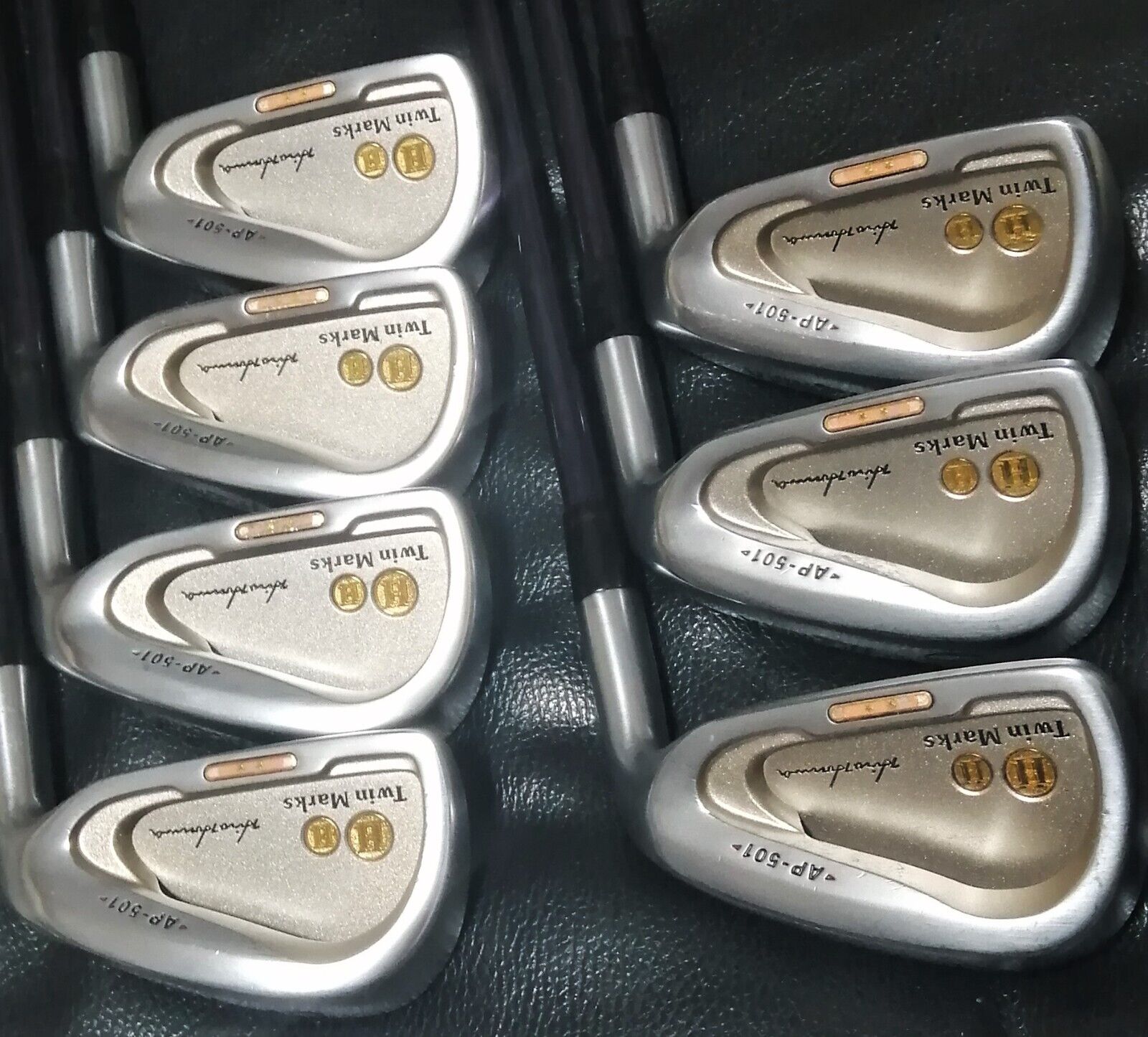 RARE Golf Iron Set Honma Twin Marks AP-501 2Star TWIN KICK RARE Golf Iron Set Honma Twin Marks AP-501 2Star TWIN KICK