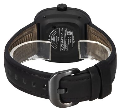 Pre-owned Sevenfriday T Series Black Dial Automatic Casual Men's Watch T2/06