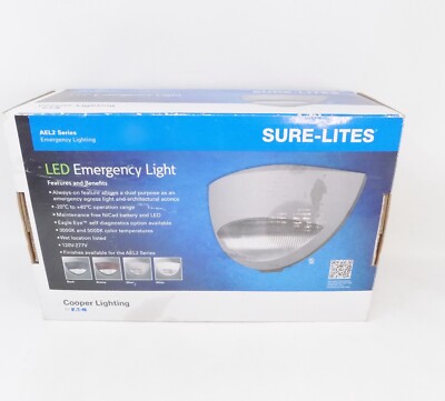 Sure-Lites AEL231SD LED Emergency Light AEL2 Eaton by Cooper Lighting