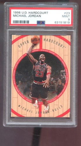 1998-99 Upper Deck Hardcourt #23 Michael Jordan PSA 9 Graded