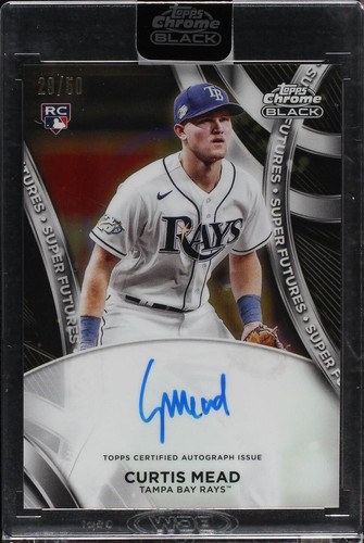 2024 Topps Chrome Black - Curtis Mead #SFA-CM