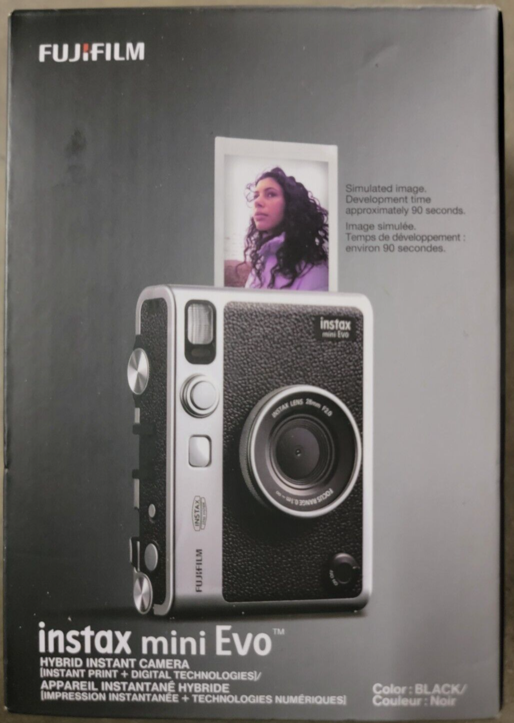 Fujifilm instax mini Evo Hybrid Instant Camera Black New 74101204957 | eBay Fujifilm instax mini Evo Hybrid Instant Camera Black New 74101204957 | eBay