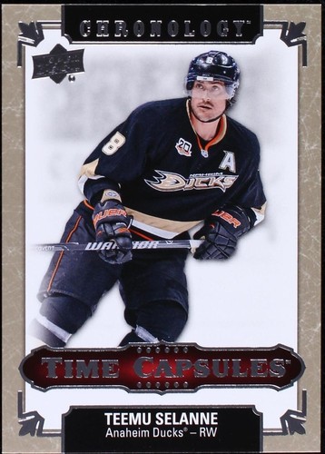 2018-19 Upper Deck Chronology - Teemu Selanne #TC-25