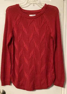 Women's Sonoma Goods For Life Trellis Raglan-Sleeve Sweater Size XS NWT