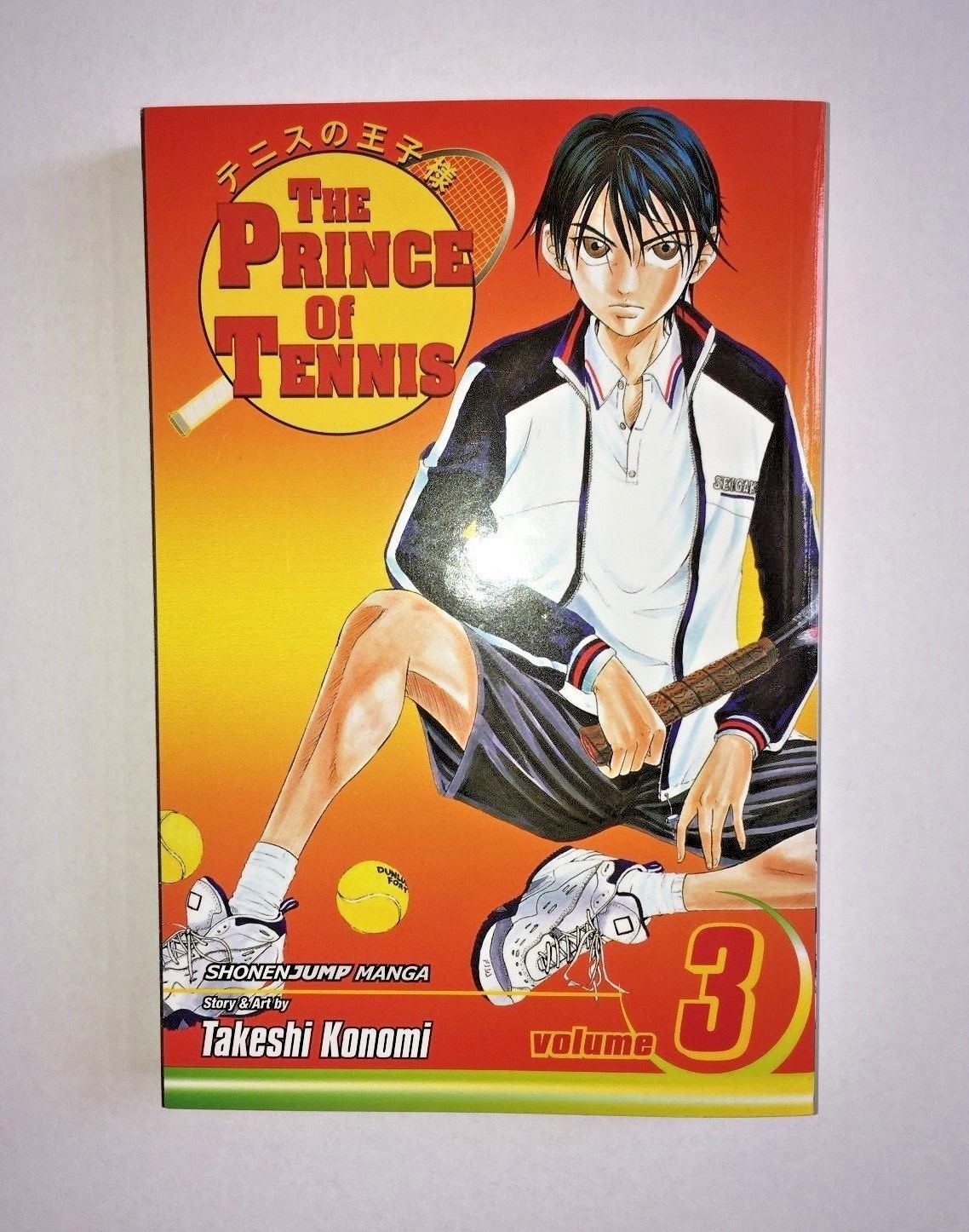 The Prince of Tennis Volume 3 by Takeshi Konomi paperback