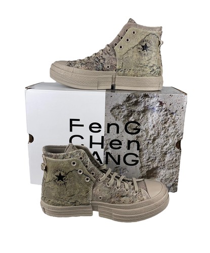 

НОВЫЕ мужские кроссовки Converse Chuck Taylor All-Star 70 Hi 2-in-1 Feng Chen Wang Grey, размер 9,5, Серый, Chuck Taylor