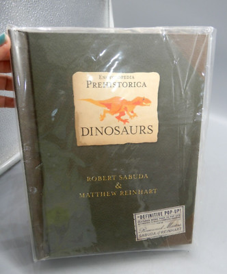 Encyclopedia Prehistorica DINOSAURS Pop-Up Book Robert Sabuda Matthew Reinhart