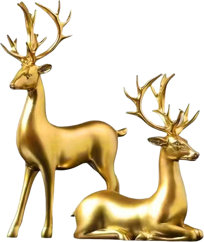 Weihnachtsdeko Innen, 2 Stück Hirsch Deko Weihnachten