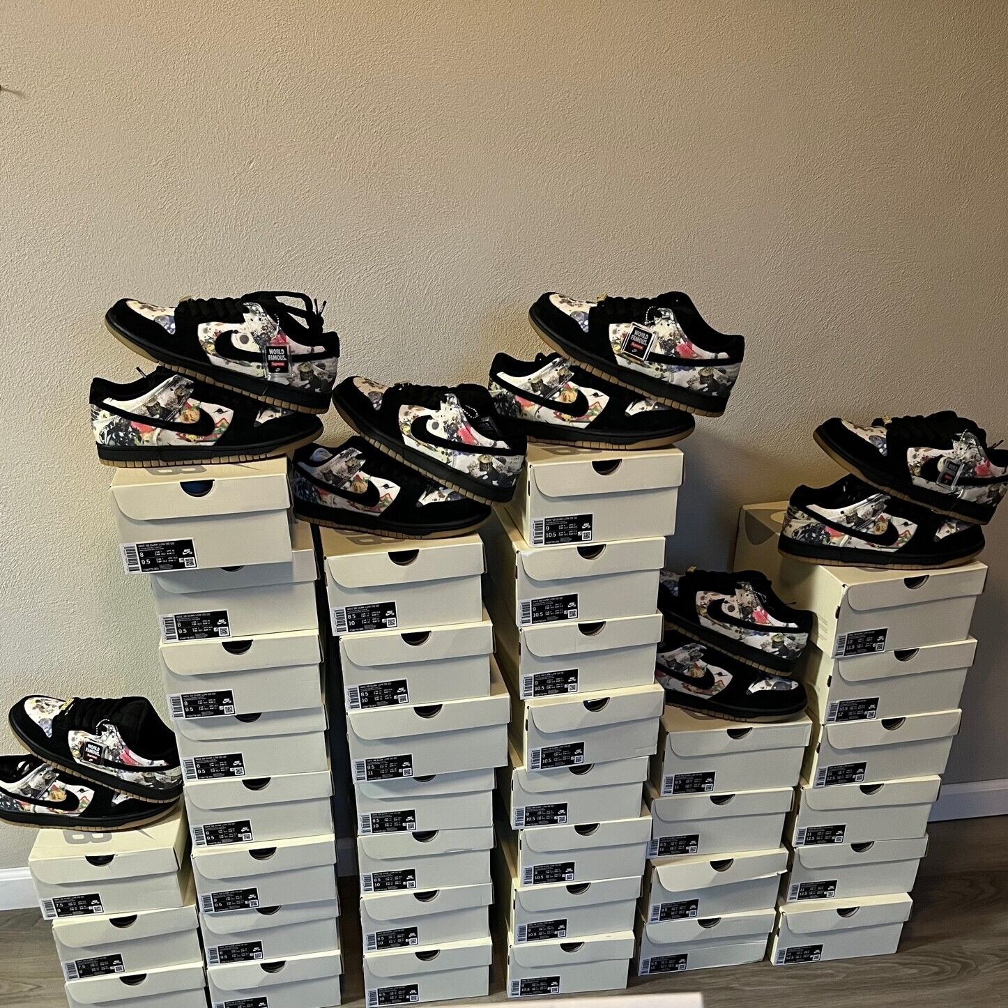 Nike SB Dunk Low Supreme x Rammellzee | eBay Nike SB Dunk Low Supreme x Rammellzee | eBay
