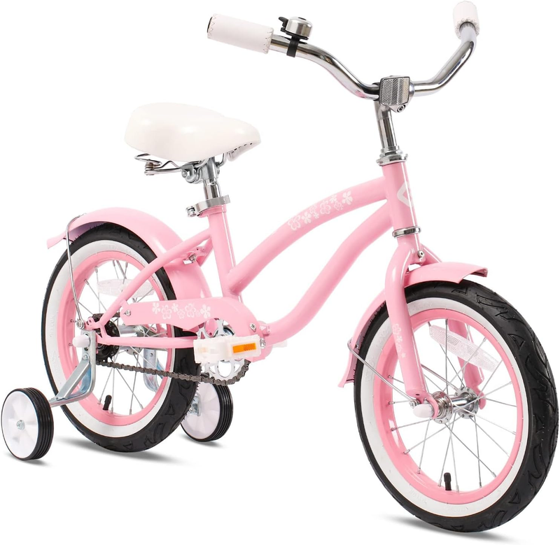 Sunday 12-20 Inch Kids' Cruiser Bicycles for 1-12 Years Old with Training Wheels