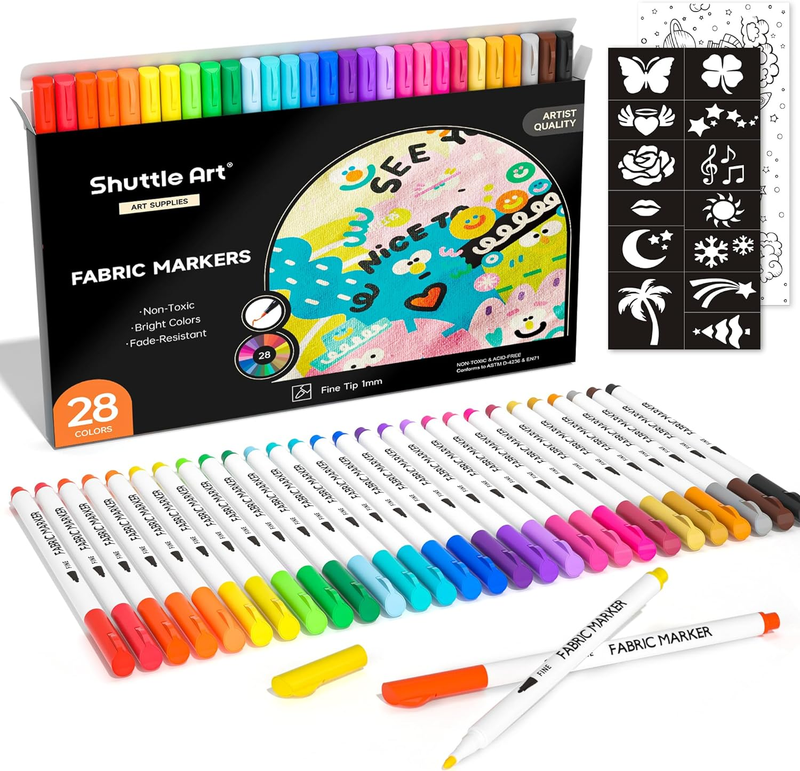, Fabric Markers Permanent Markers For T-shi
