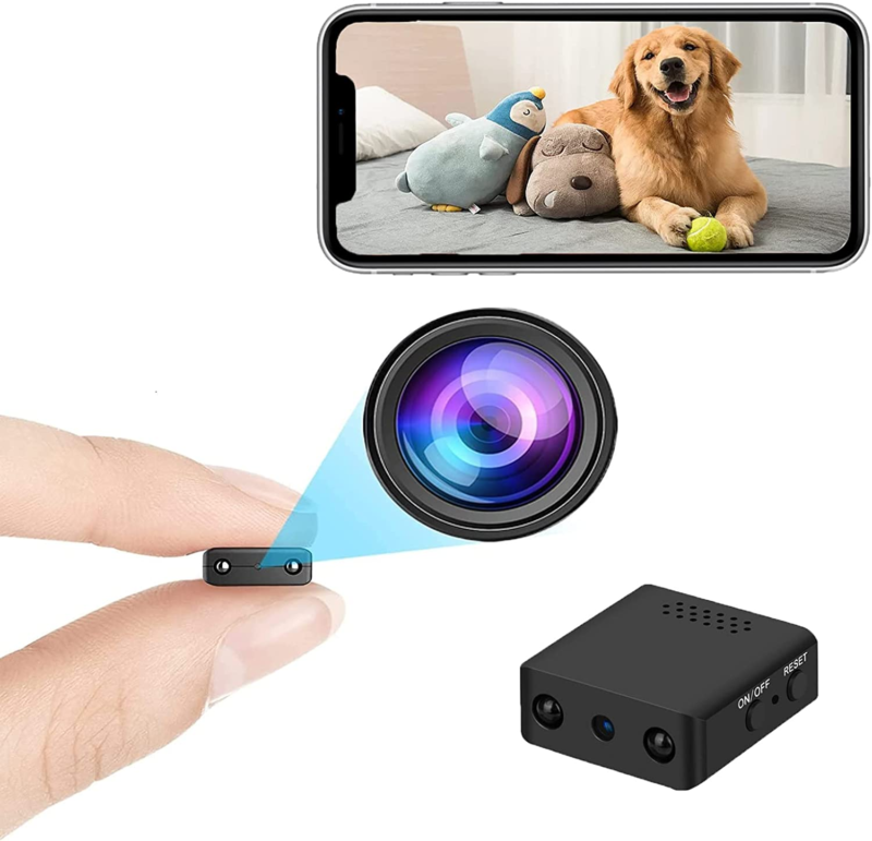 Small Hidden Mini Tiny Spy HD Camera Secret For Home Car With Motion Detector