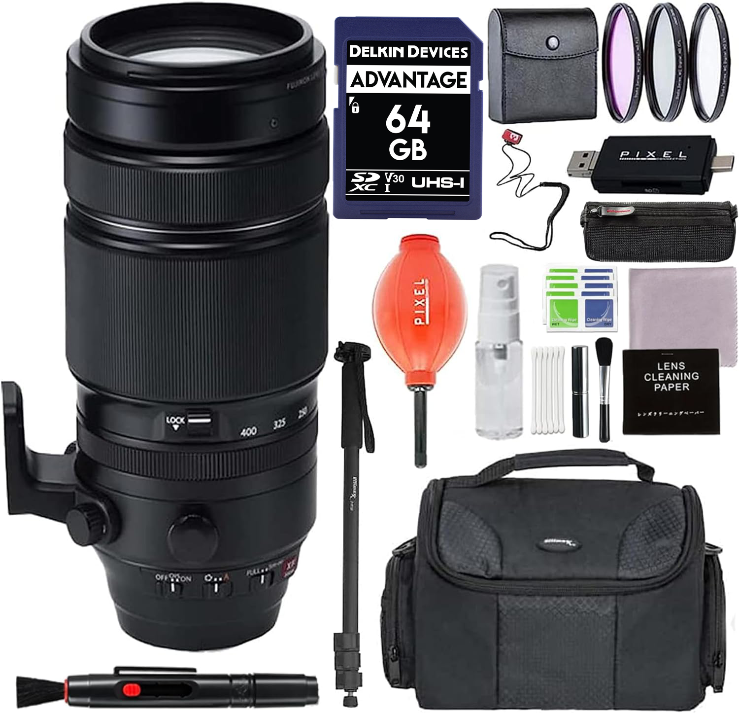 FUJIFILM XF 100-400mm f/4.5-5.6 R LM OIS WR Lens w
