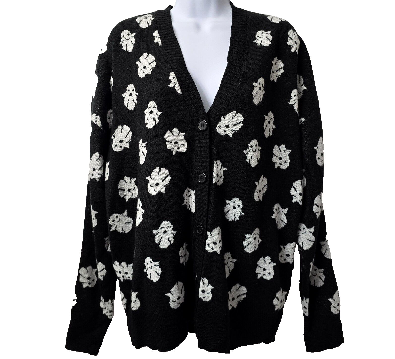 CALEE PILE CARDIGAN【BLACK】 CALEE PILE CARDIGAN【BLACK】 CALEE PILE CARDIGAN【BLACK
