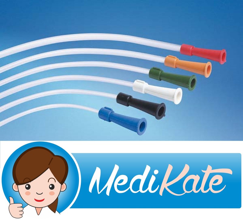 10 Absaugkatheter Trichteransatz Servona Tracheostoma-Katheter 06-18 Ch, 50 Cm