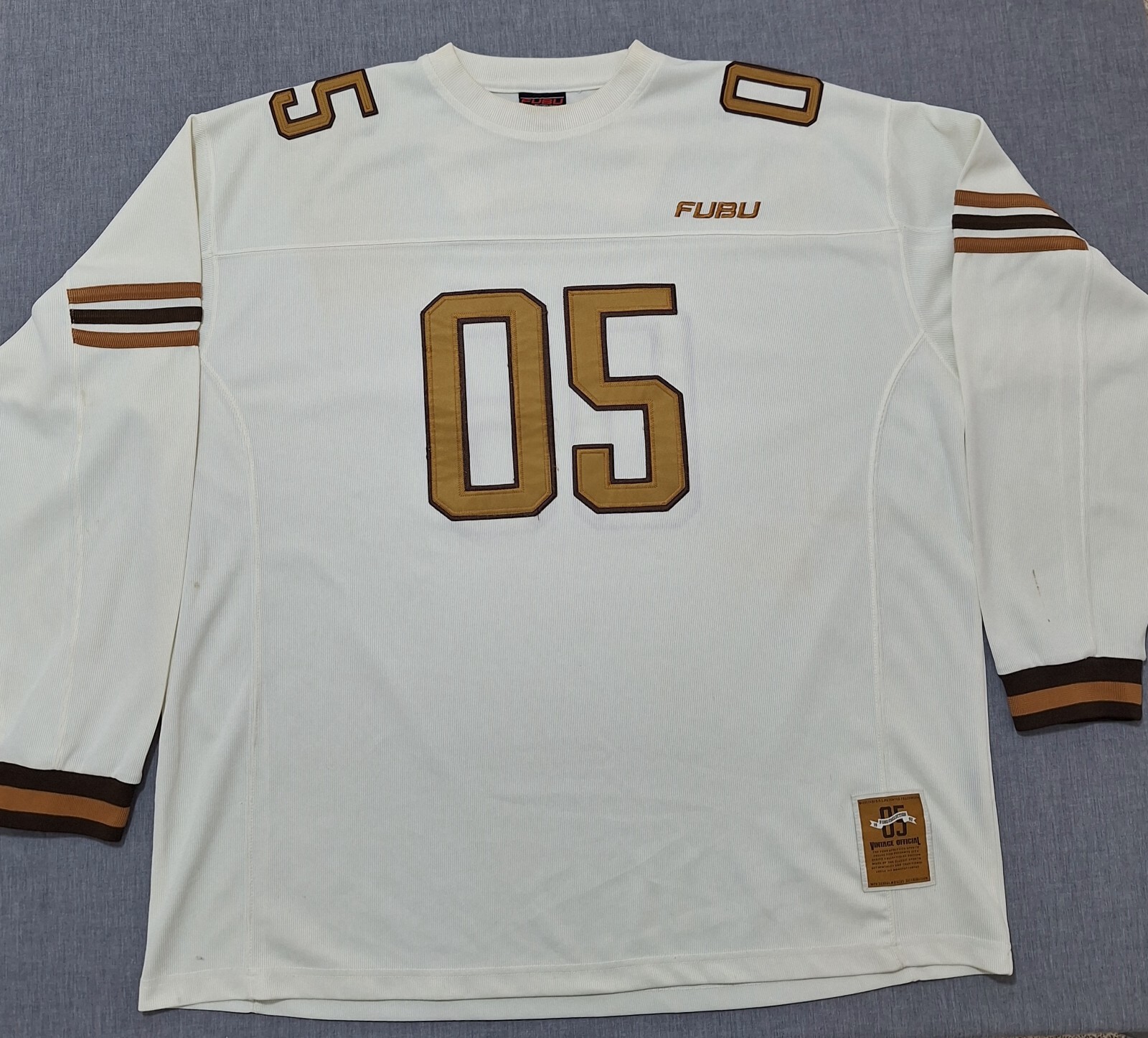 FUBU フットボールシャツ サイズL フブ ヴィンテージ 90s ゲームシャツ FUBU フットボールシャツ サイズL フブ ヴィンテージ 90s ゲーム