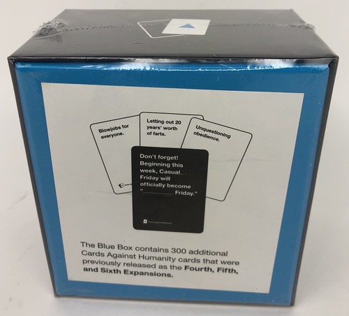 NEW Cards Against Humanity Blue Box SEALED