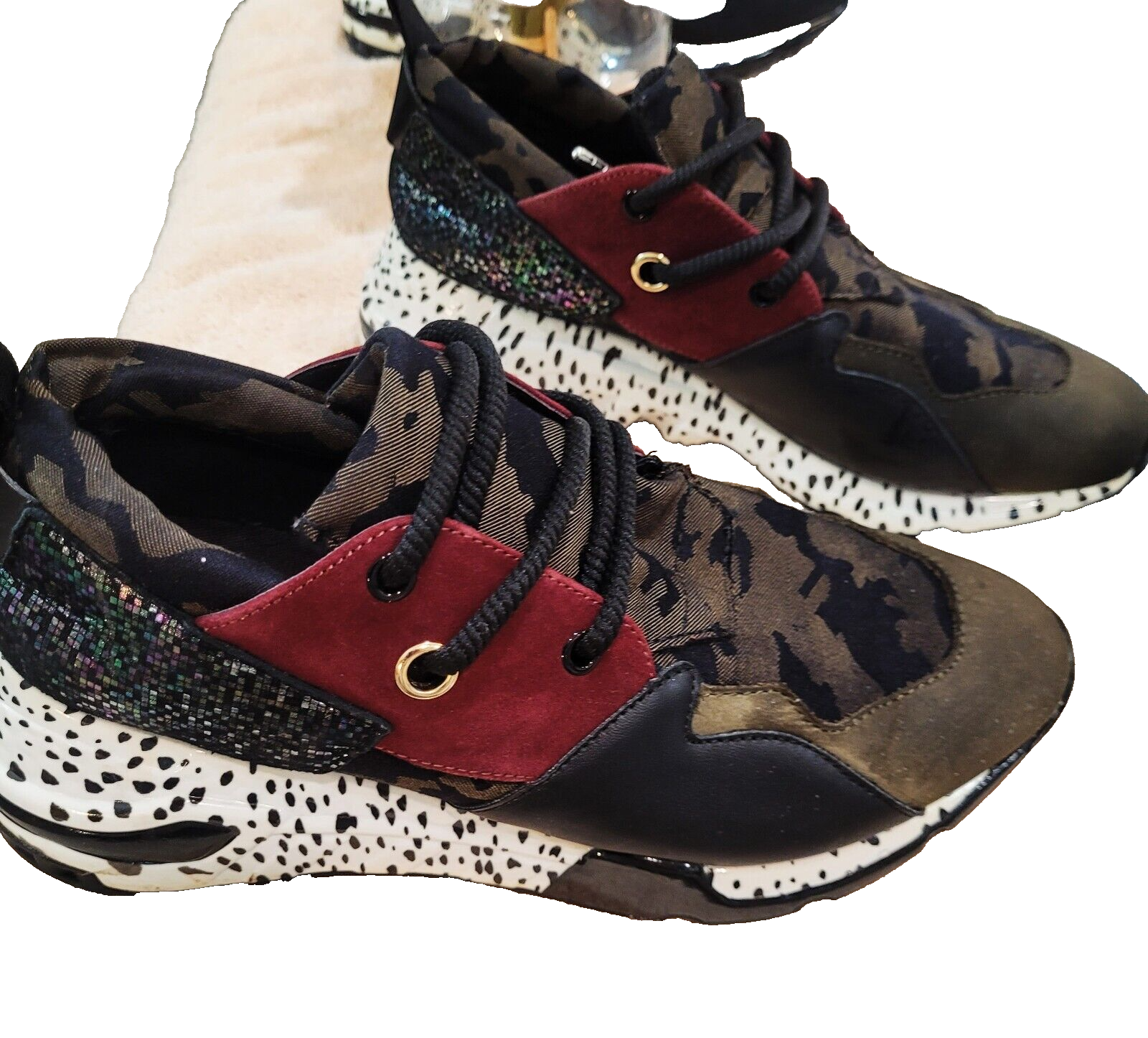 スニーカー Steve Madden sneakers Steve Madden Women's Sneakers Maxima Purple Lilac Glitzy