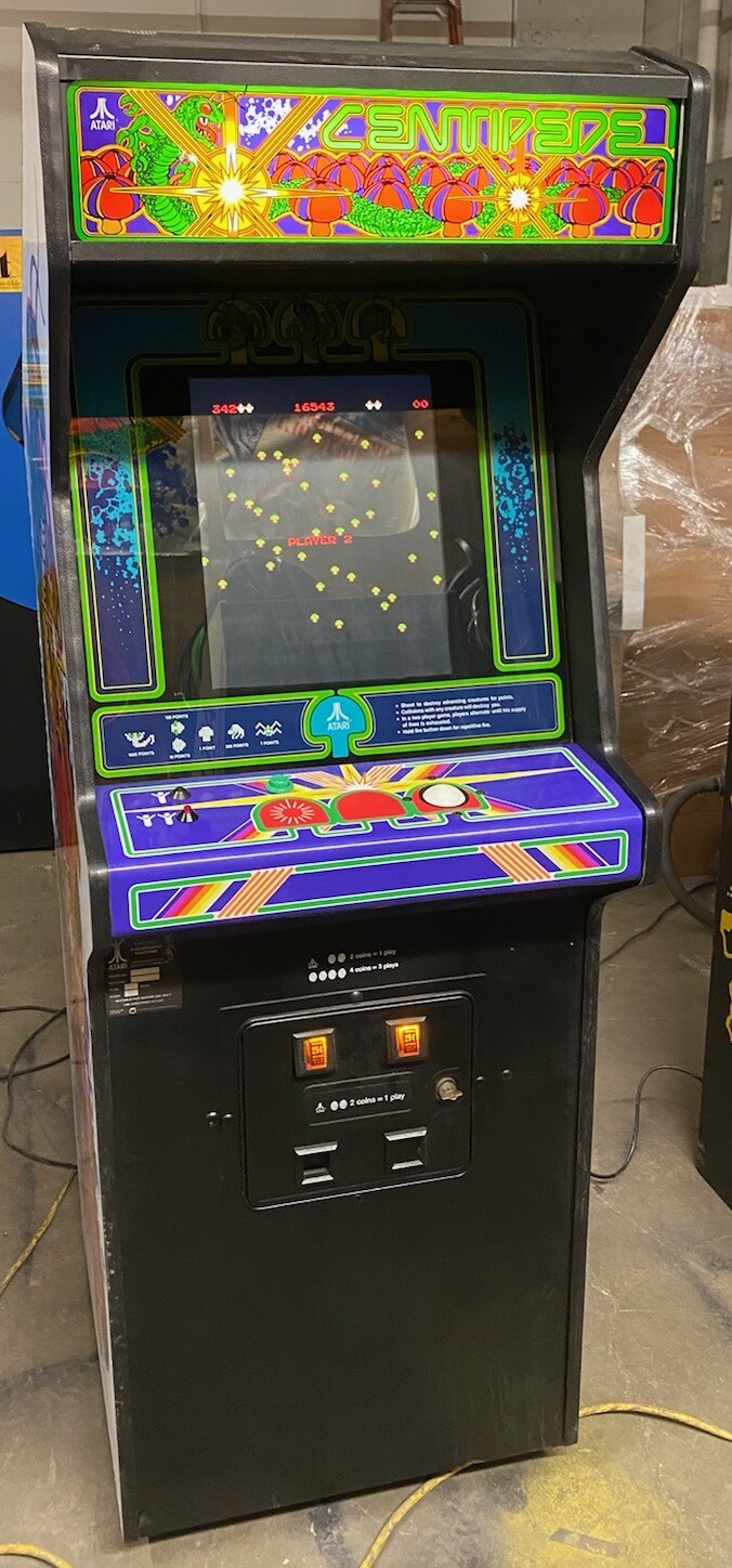 Atari Centipede 1981(09547)ハンドヘルドアーケード 1981 ATARI Centipede Vintage Original Mini Arcade Game