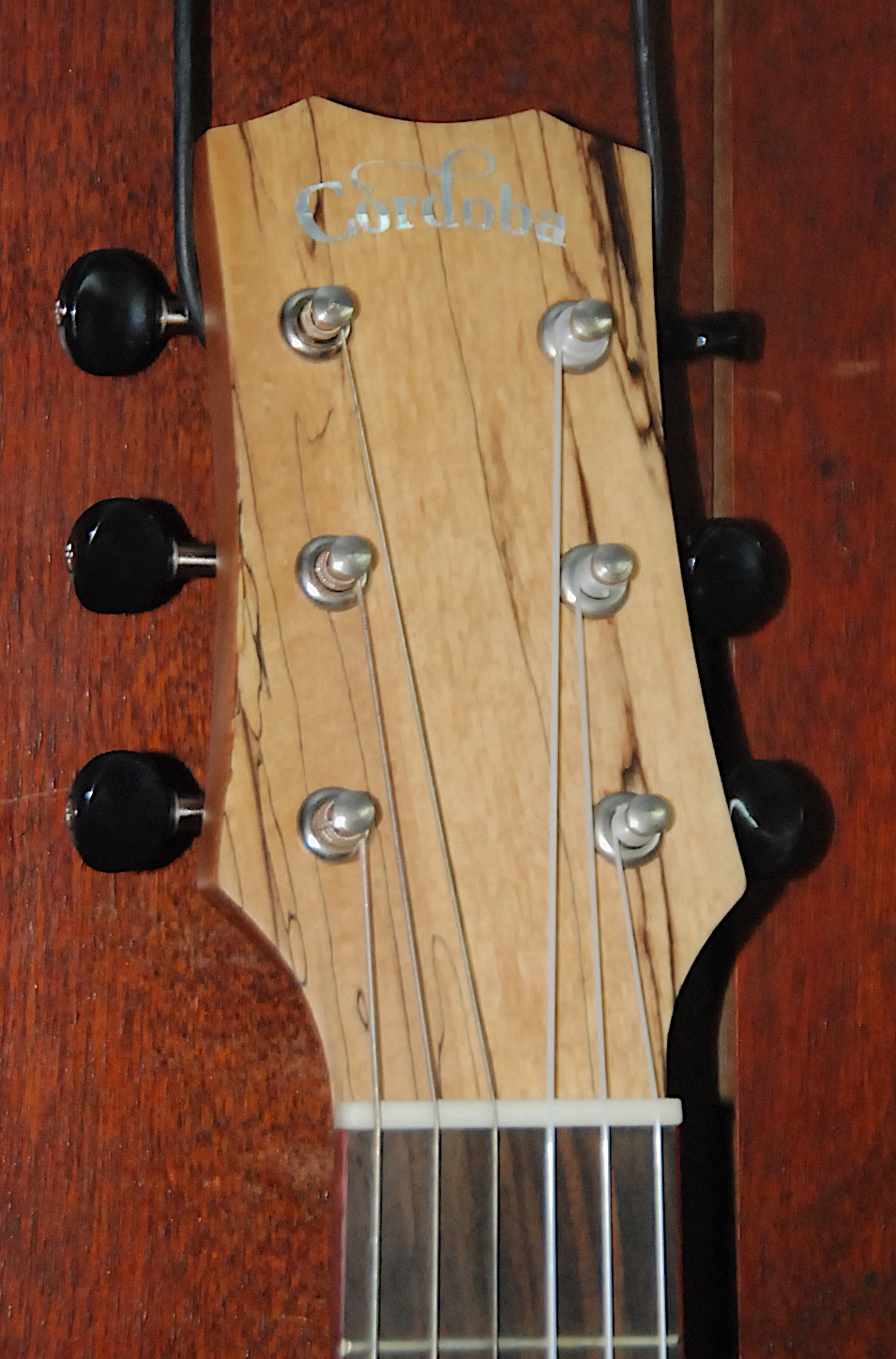 Cordoba Mini SM-CE Travel Acoustic-Electric Nylon String Guitar w/Gig Bag