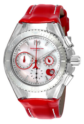 TechnoMarine Women's TM-115312 Cruise Valentine 40mm Silver Watch!!!