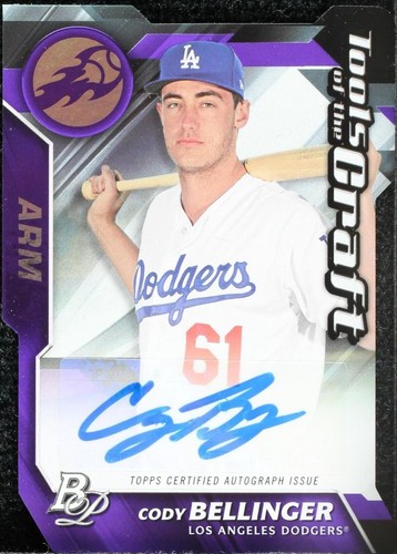 2017 Bowman Platinum - Cody Bellinger #TOCA-CB