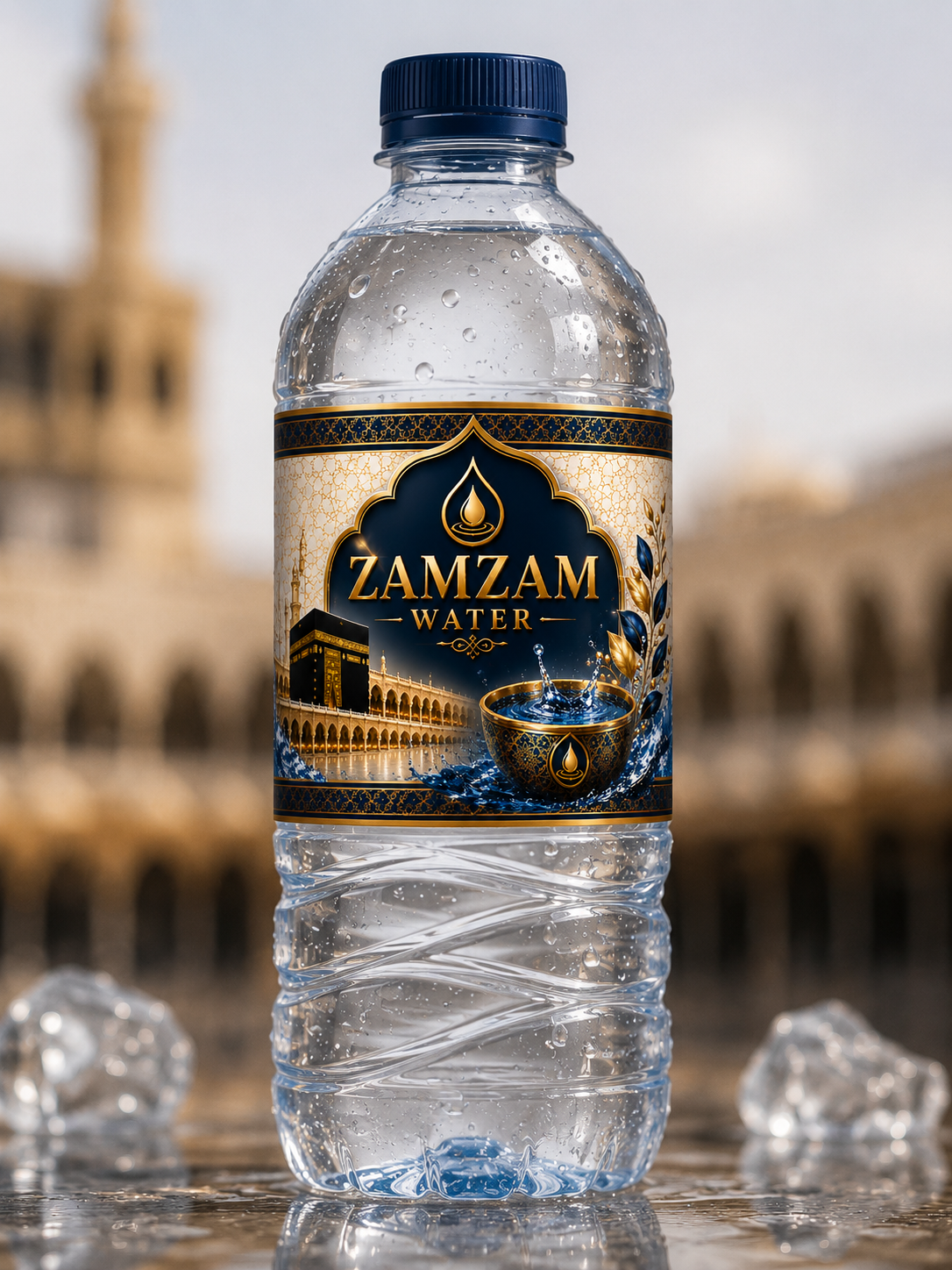 Umrah Bottle Labels Zam Zam Water Stickers Gift Present Hamper Decorations