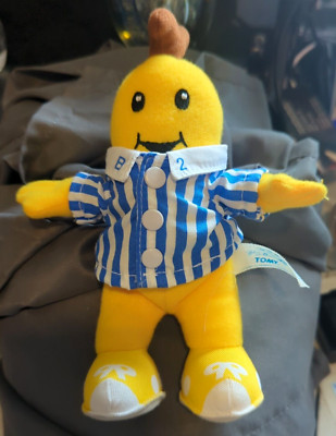 Vintage 1995 TOMY Bananas In Pajamas Plush Yellow Banana B2 Doll 8'' original b 2