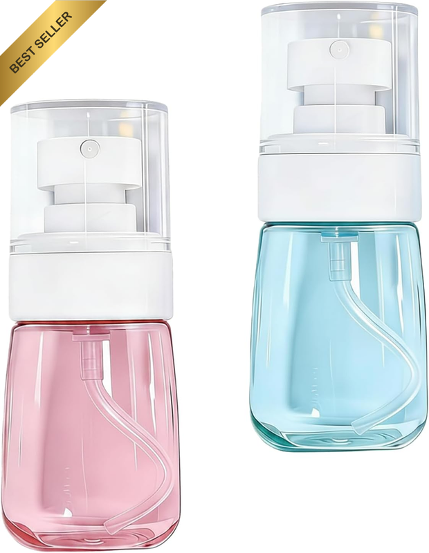 2-Pack 30Ml Travel Size Fine Mist Mini Small Spray Bottles, Portable Refillable 