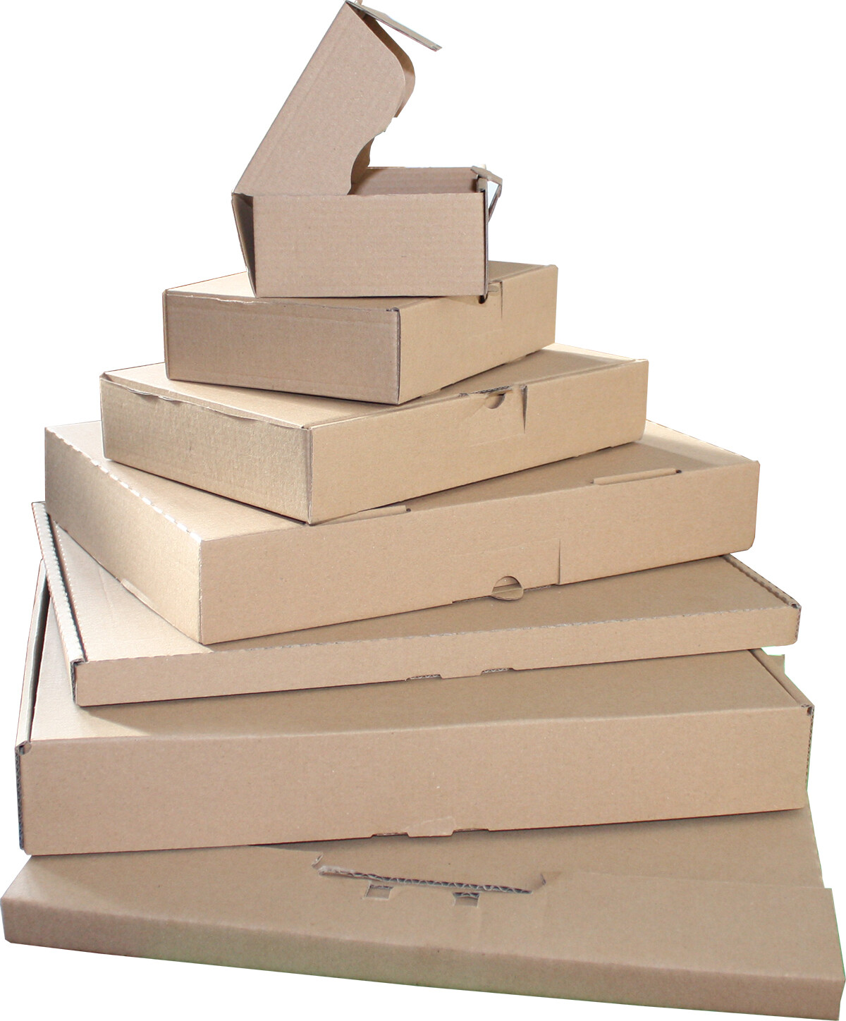 25 Maxi carta cajas cajas de 320 x 225 x 50 mm din a4 envío de mercancías marrón