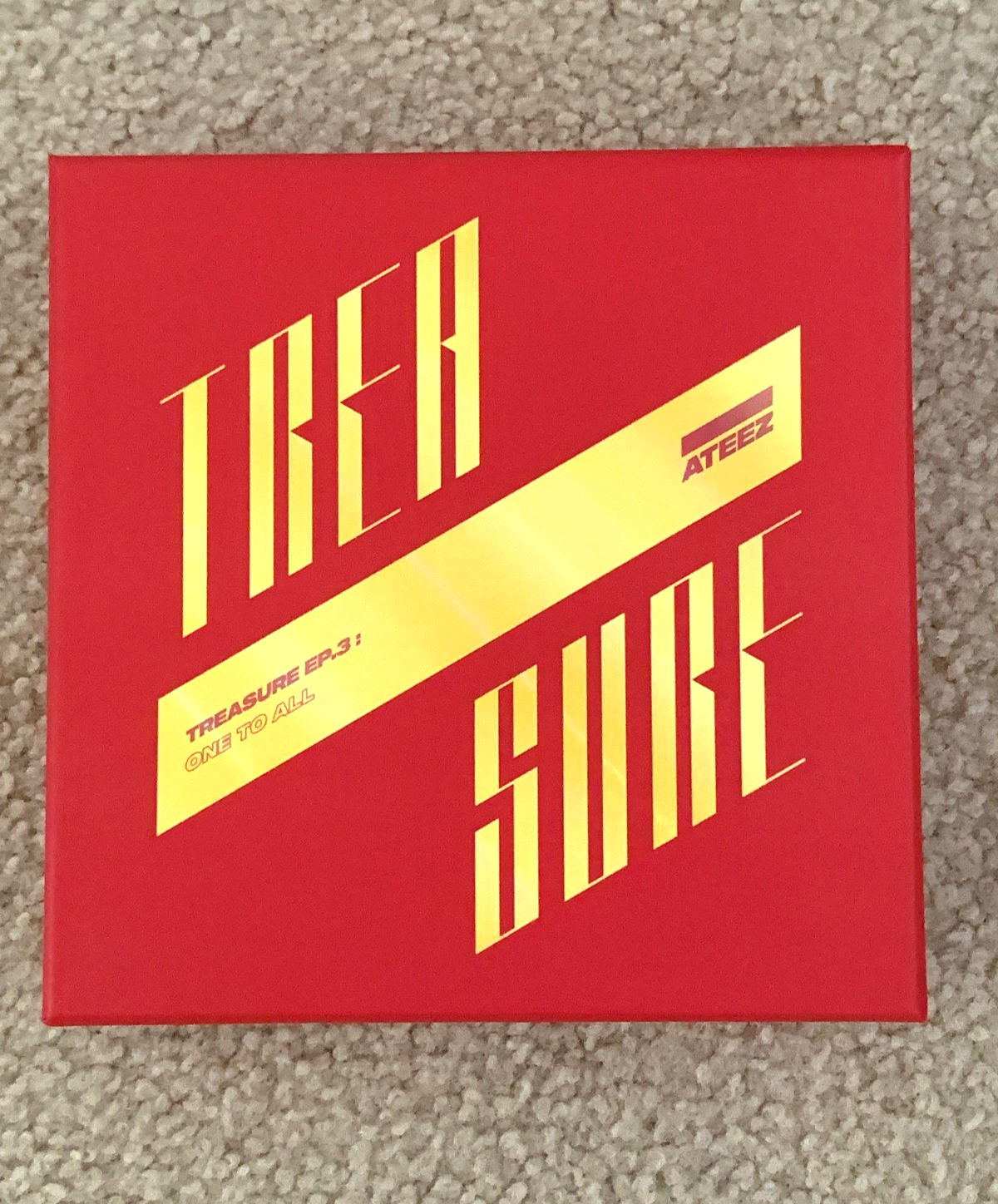 ATEEZ Treasure Ep 3: One To All Album - Illusion Ver - KPOP
