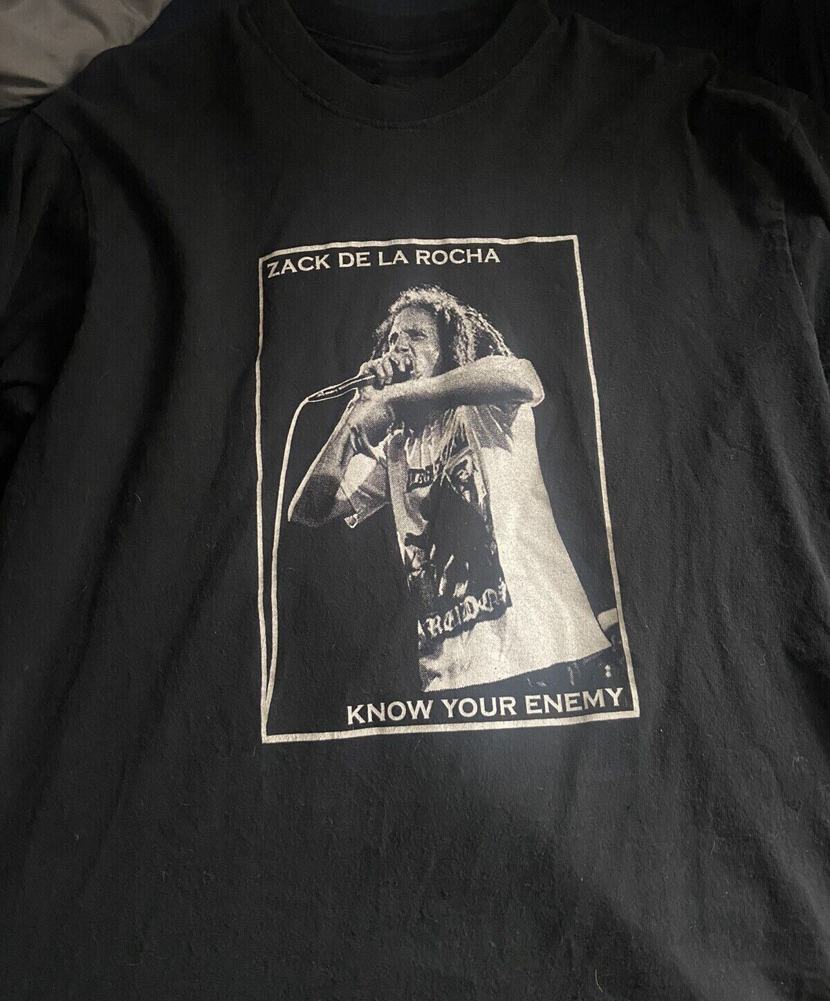 【希少・非売品】ZACK DE LA ROCHA(レイジ) T-SHIRTS 希少・非売品】ZACK DE LA ROCHA(レイジ) T-SHIRTS