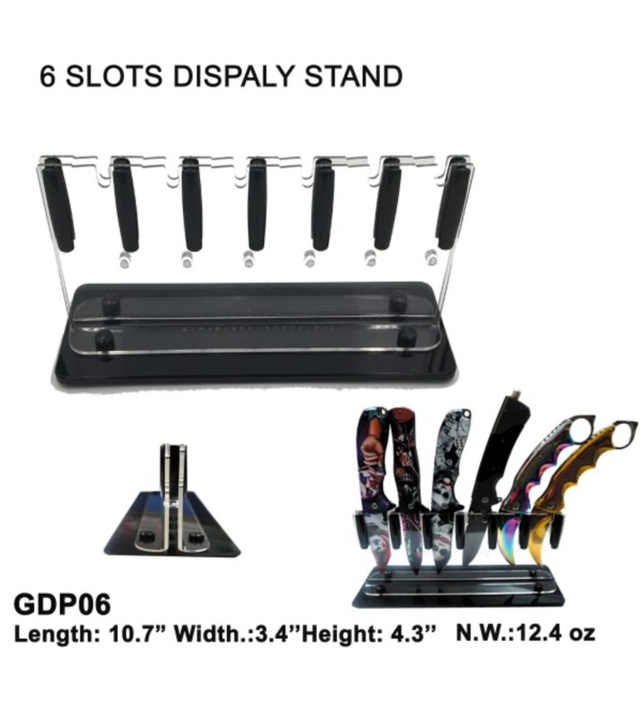 Acrylis  see through display/ rack / stand for 6