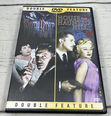 The Bat / House On Haunted Hill (DVD) CLASSIC HORROR DOUBLE FEATURE