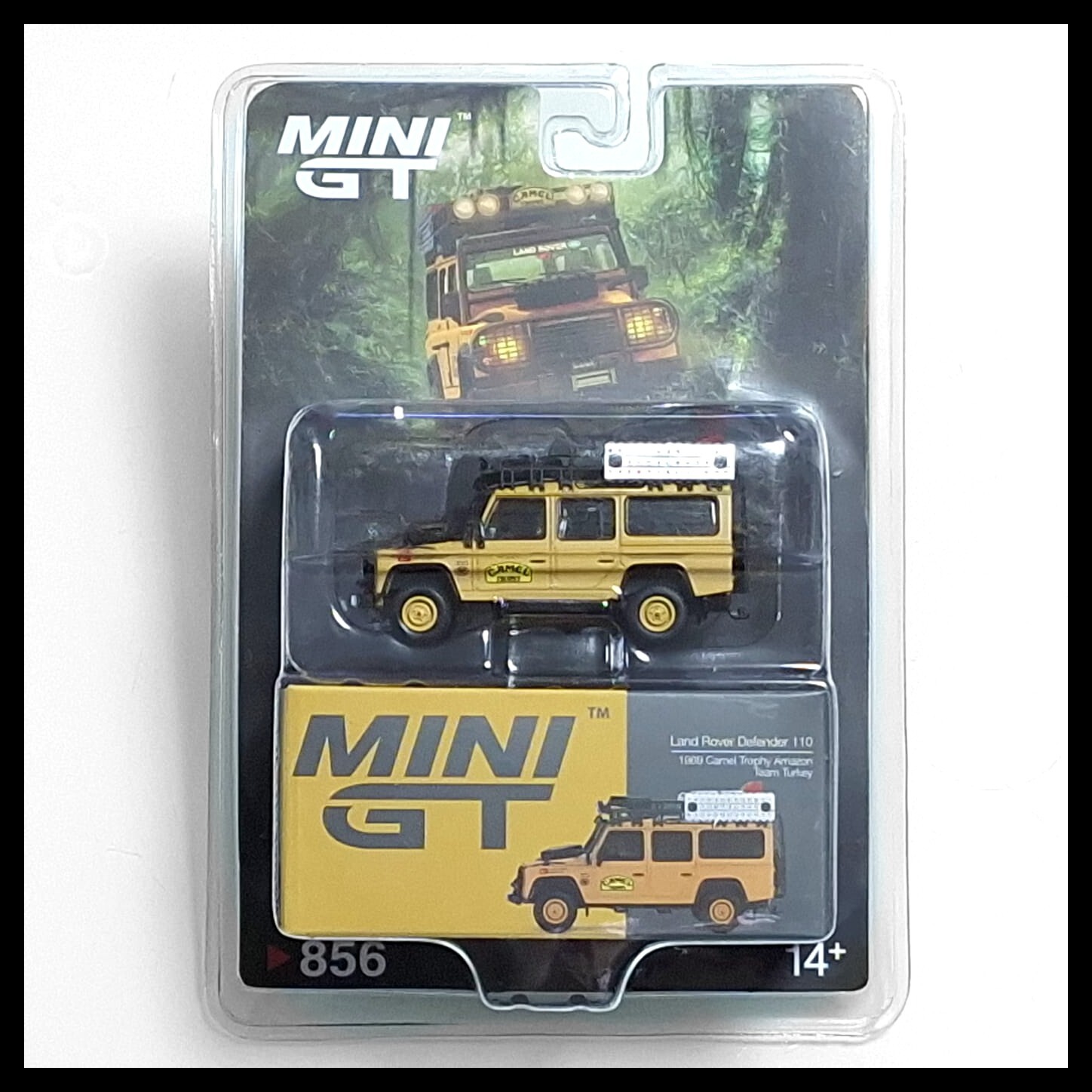 MINI GT 856 Land Rover Defender 110 1989 Camel Trophy Amazon