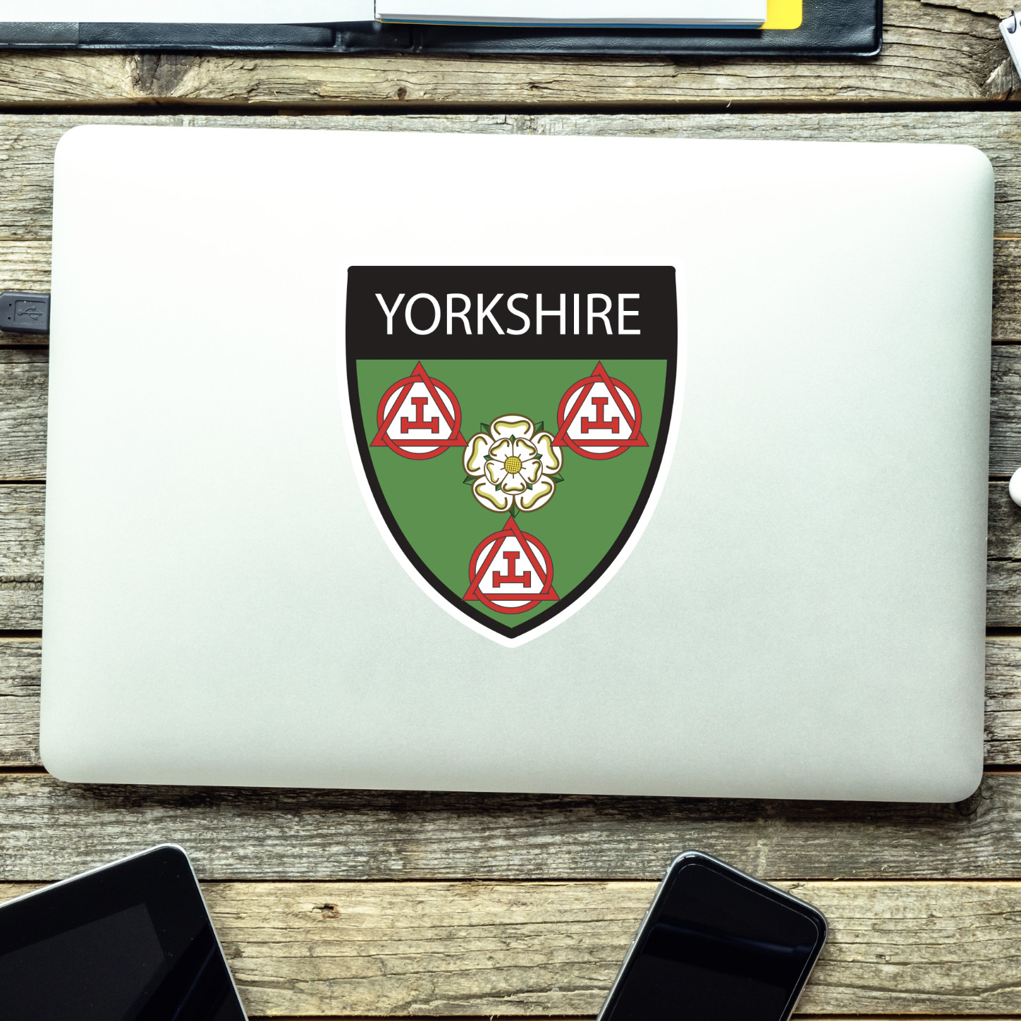 Yorkshire Masonic Holy Royal Arch Shield Sticker - Picture 2 of 4